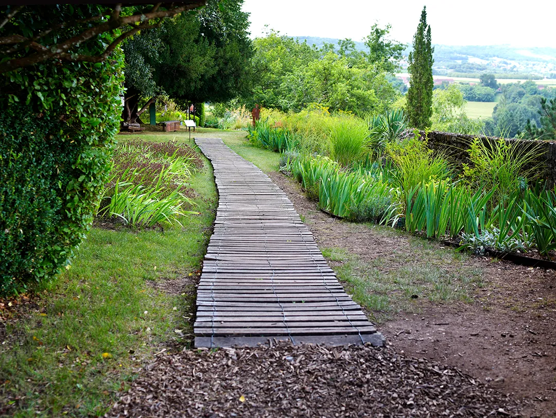 chemin en bois